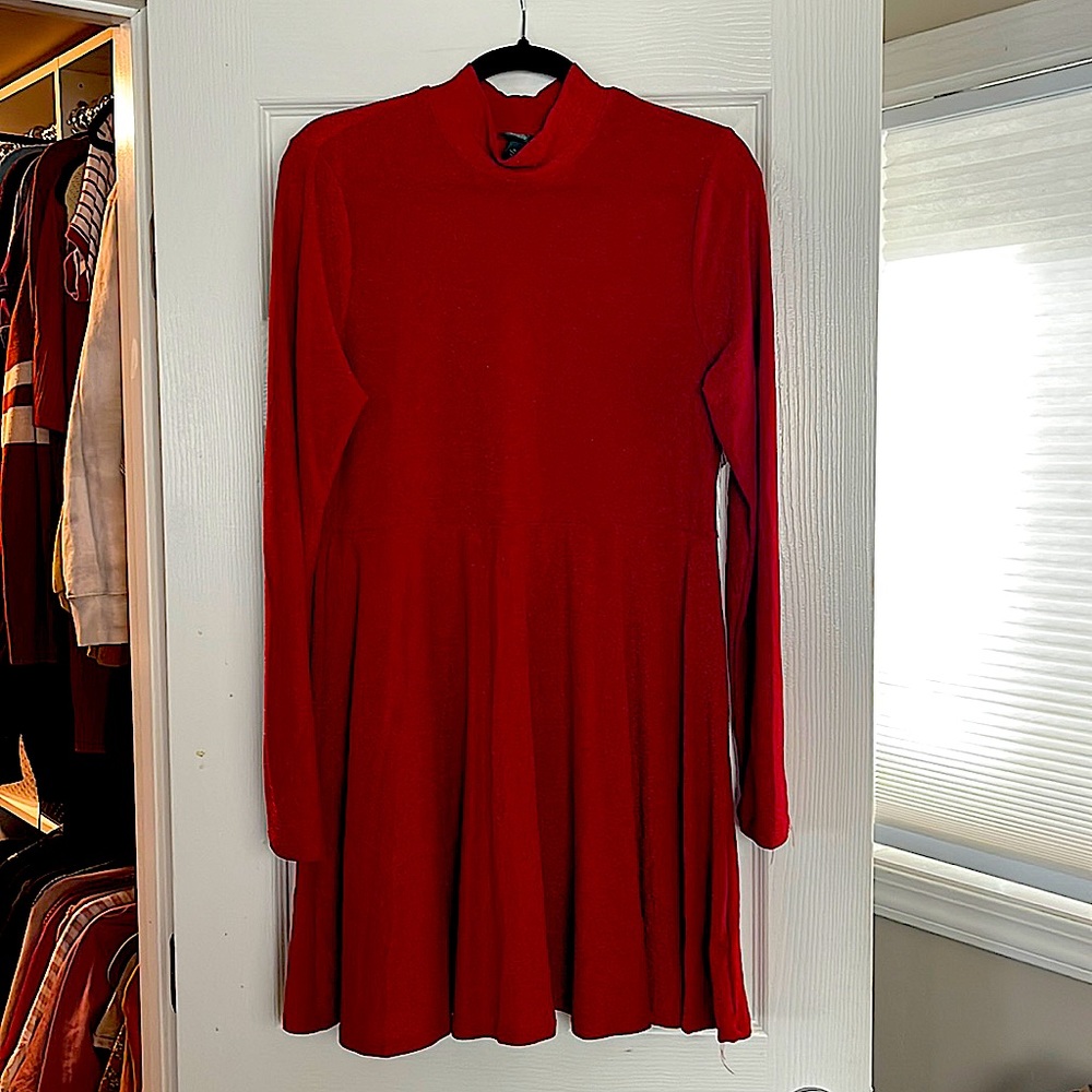 Wild Fable Red Shimmer dress